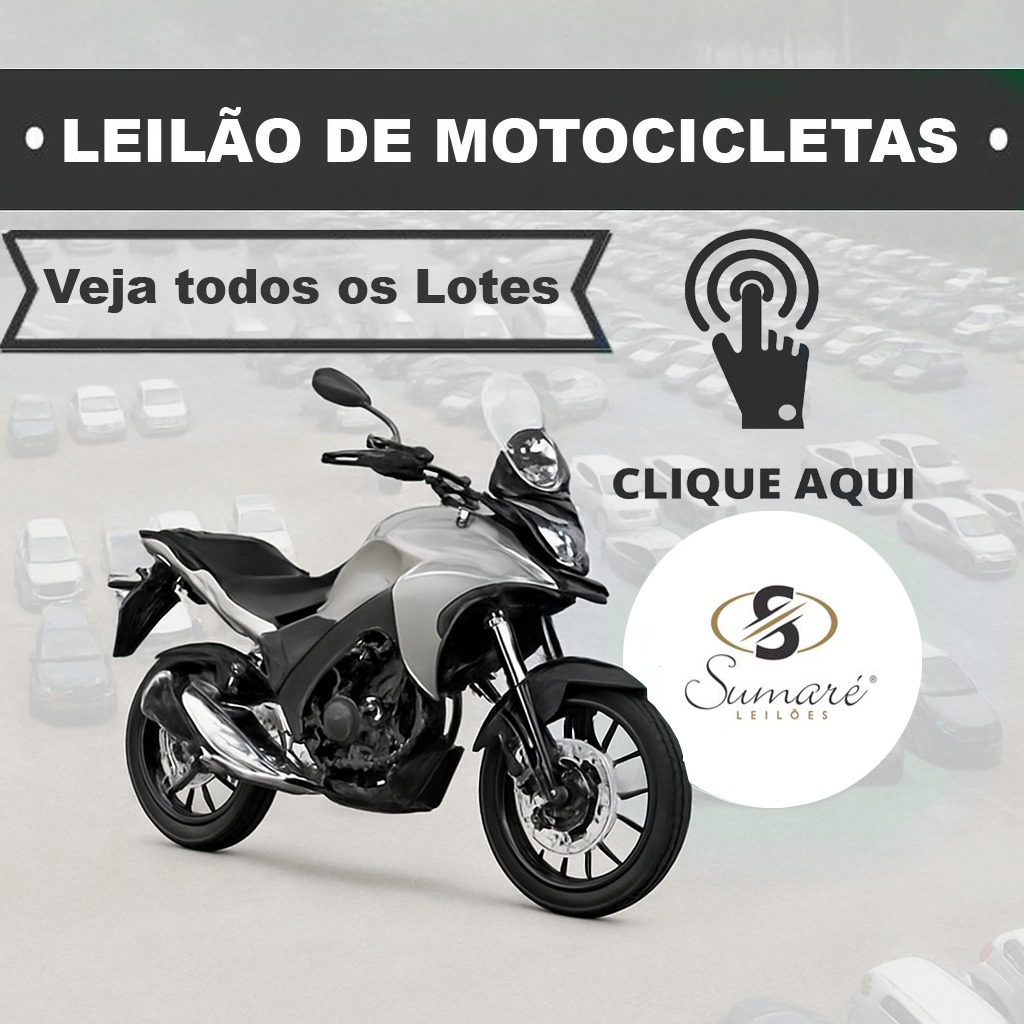 Leilão De Motos / Segunda-Feira 02/06/2025